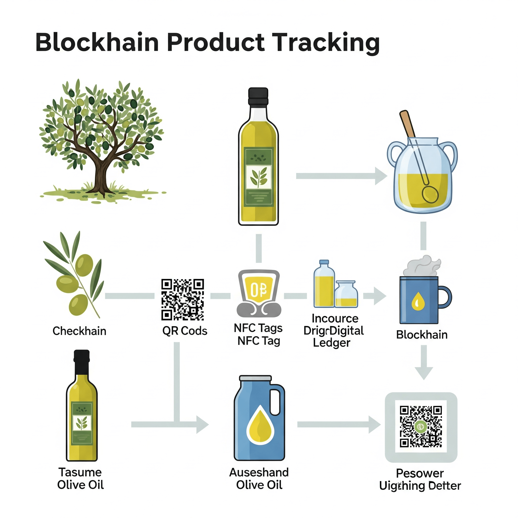 Zeytinyağı Lojistiğinde Blockchain Tabanlı İzlenebilirlik Resmi