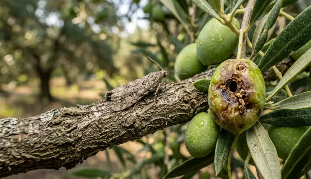 Zeytin Güvesi Nedir? Zeytin Ağaçlarında Zararları ve Mücadele Yöntemleri